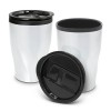 Gloss White Whirl Coffee Cups
